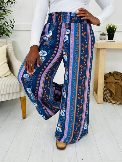 Blooming Blue Bottoms