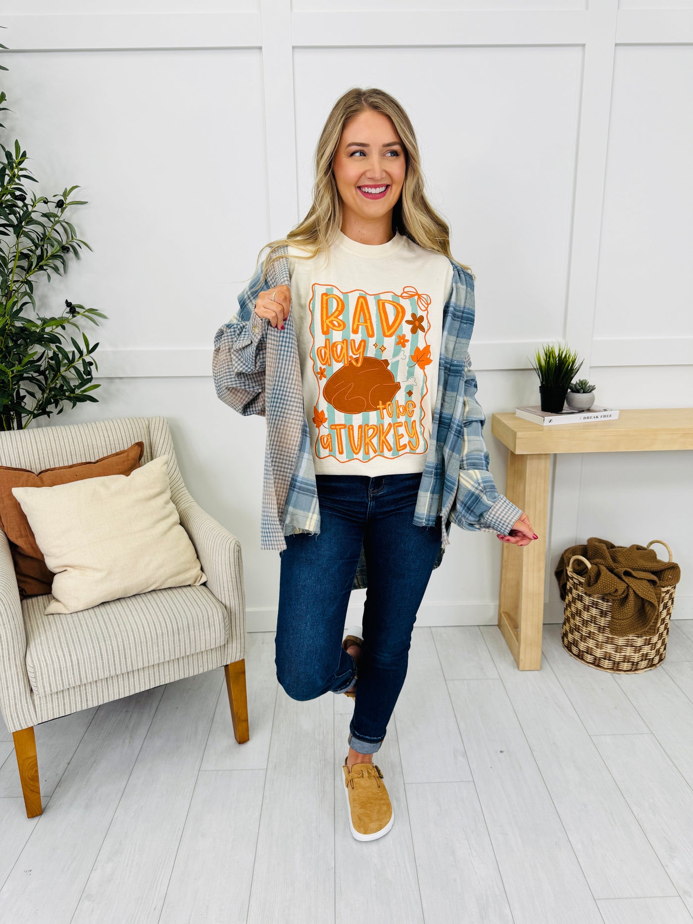 Bad Day To Be a Turkey Graphic Tee