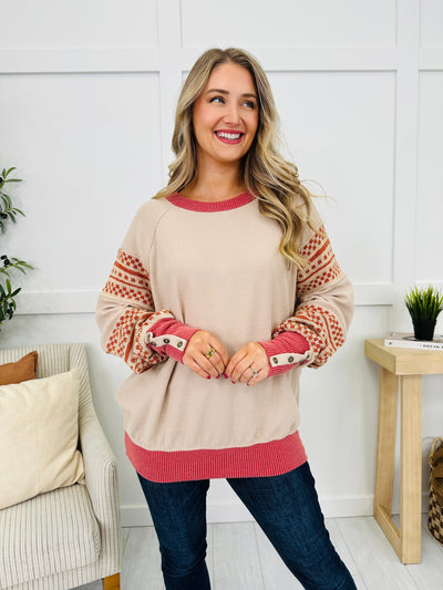 Buttoned Up Memories Pullover
