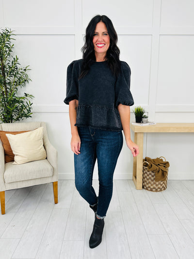 Back To Romance Top in Black