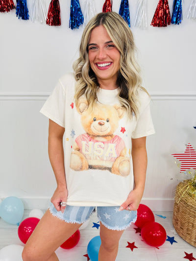 Bear Nation USA Graphic Tee