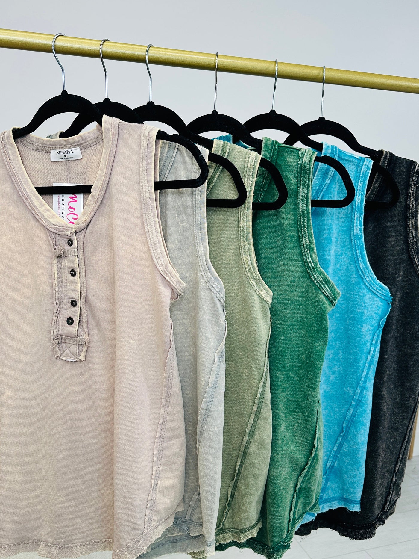 After The Rush Tank Top- Multiple Colors!