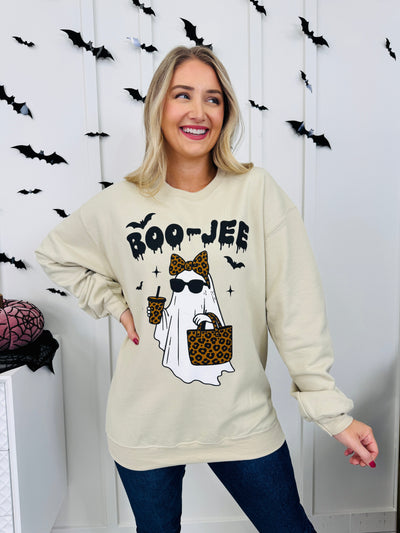Boo-Jee Graphic Crewneck Sweatshirt-Multiple Colors!