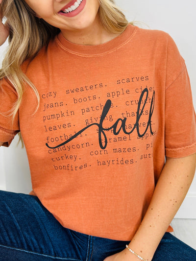 All Things Fall Graphic Tee