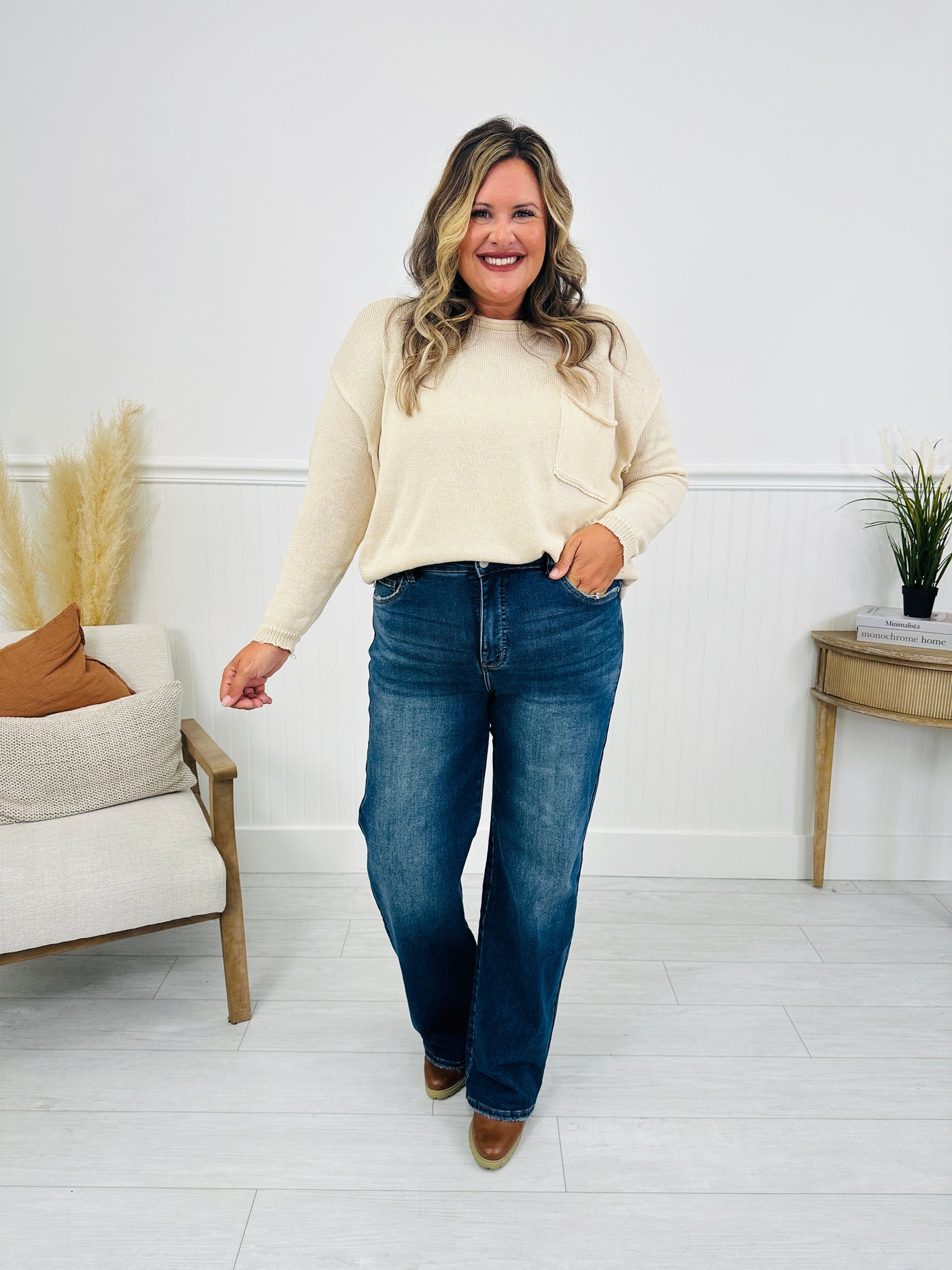 All About You Straight Leg Tummy Control Jeans in Three Inseams