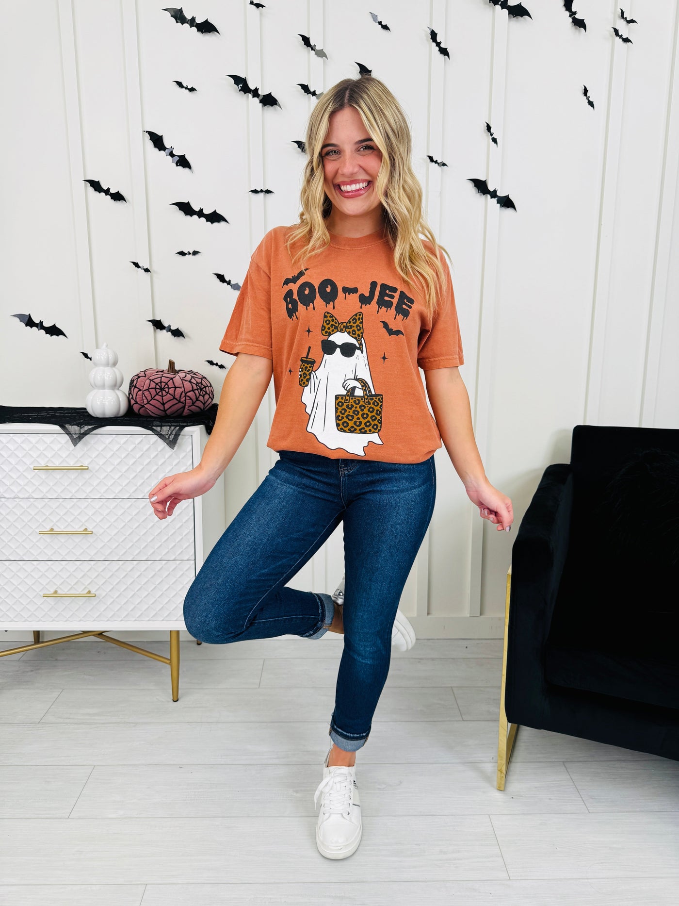 Boo-Jee Graphic Tee-Multiple Colors!