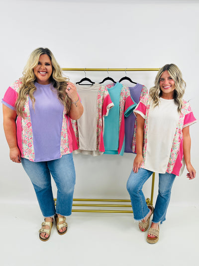 Buy Myself Flowers Top- Multiple Colors!