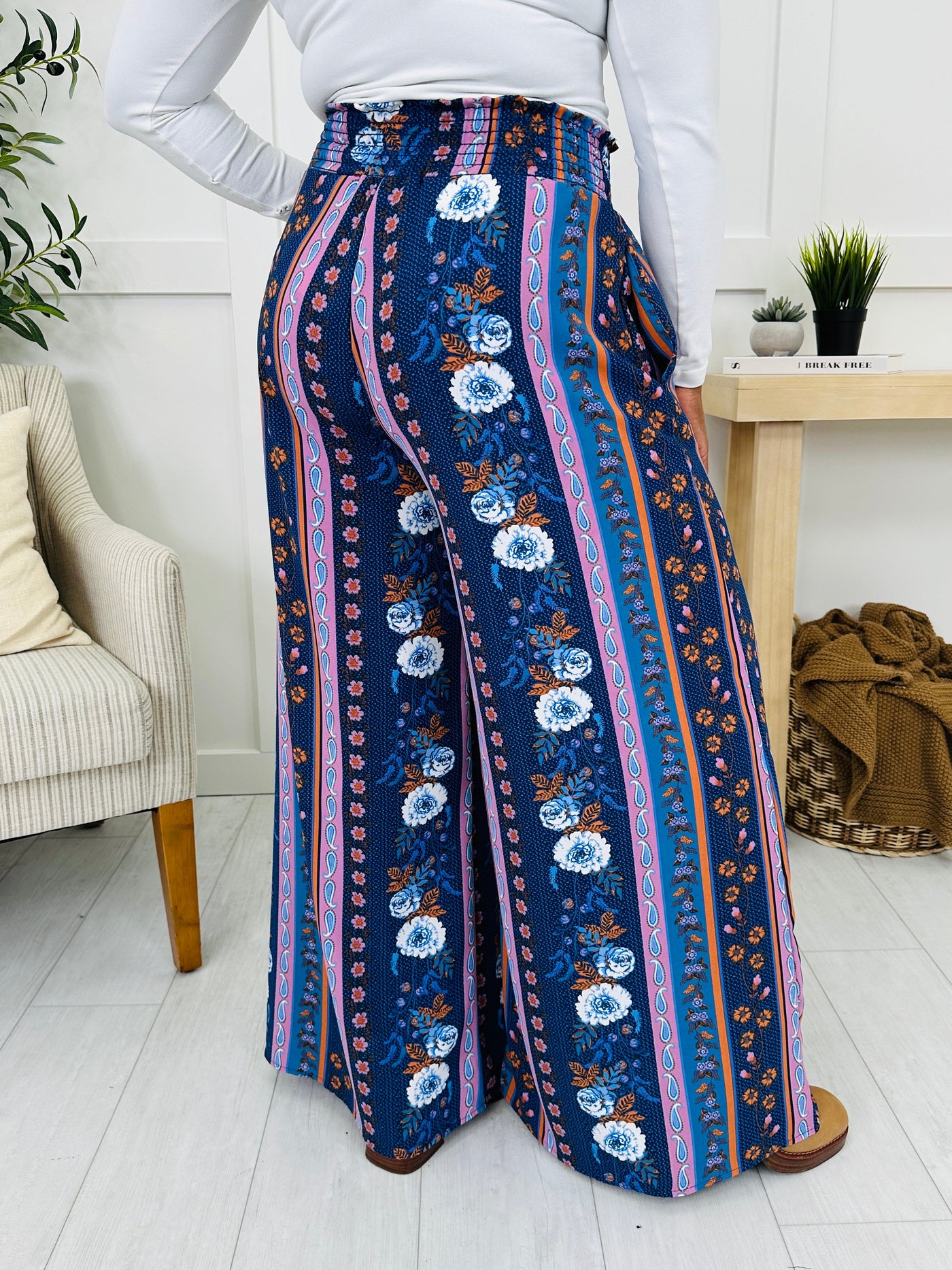 Blooming Blue Bottoms