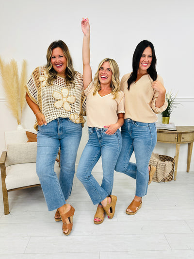 All I Need Tummy Control Butt Lifting Kick Flare Jeans