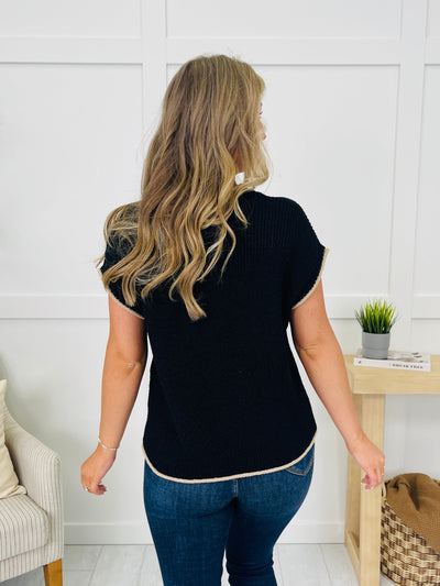 Borderline Cozy Sweater in Black