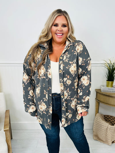 Blooms of Fall Shacket