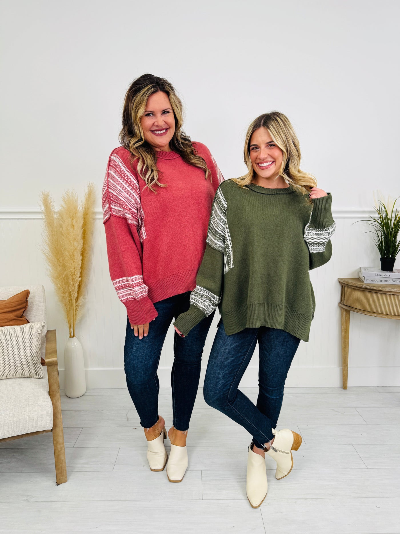 Cabin Comfort Sweater- Multiple Colors!