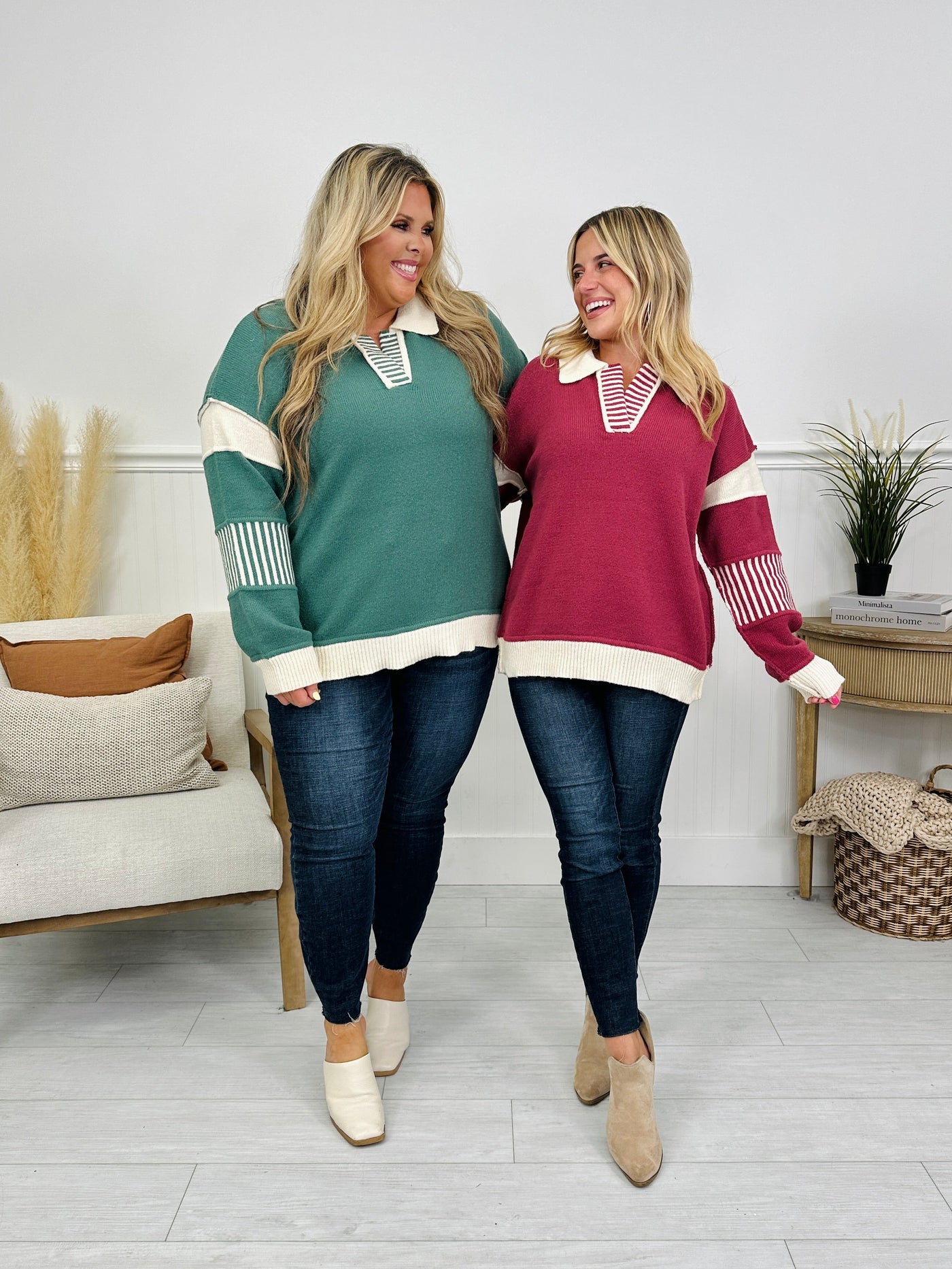 Changing Seasons Sweater--Two Colors!