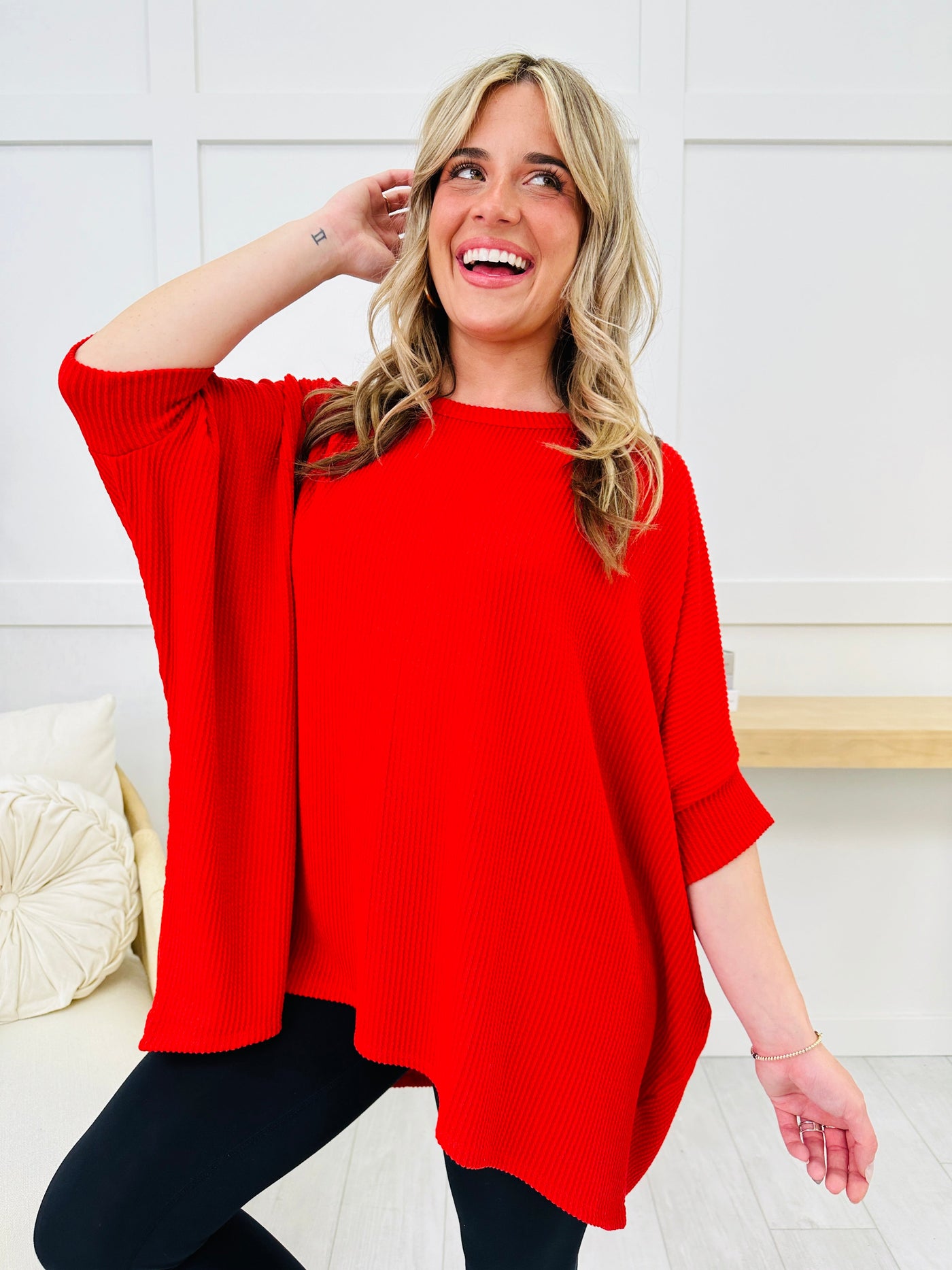 Casual Charm Top- Multiple Colors!