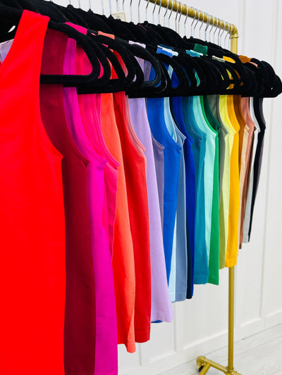 Best Selling Reversible Shapewear Tank Top- Multiple Colors!