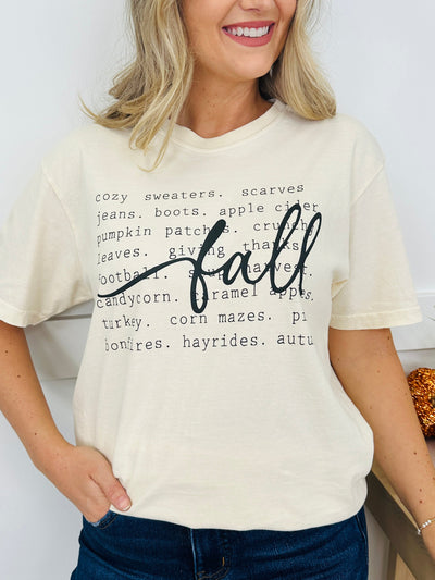 All Things Fall Graphic Tee