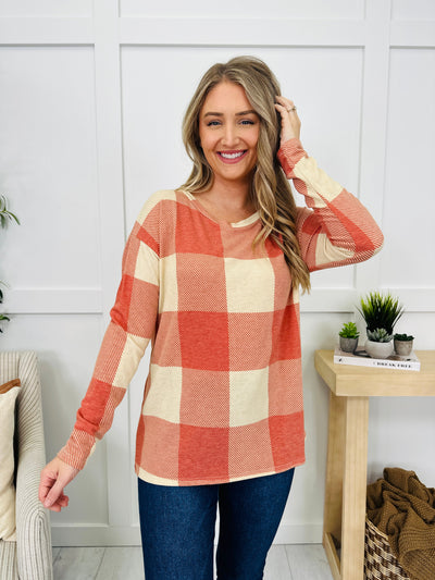 Charmed And Checked Sweater