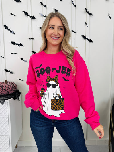 Boo-Jee Graphic Crewneck Sweatshirt-Multiple Colors!