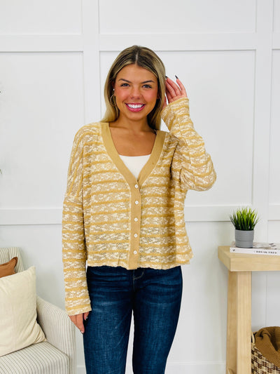 Chasing The Calm Cardigan in Taupe