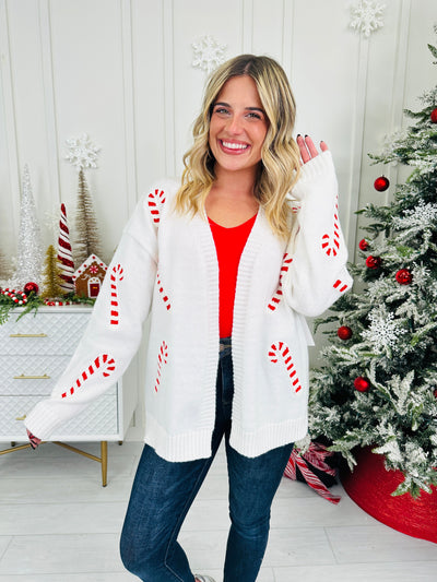Candy Cane Lane Cardigan