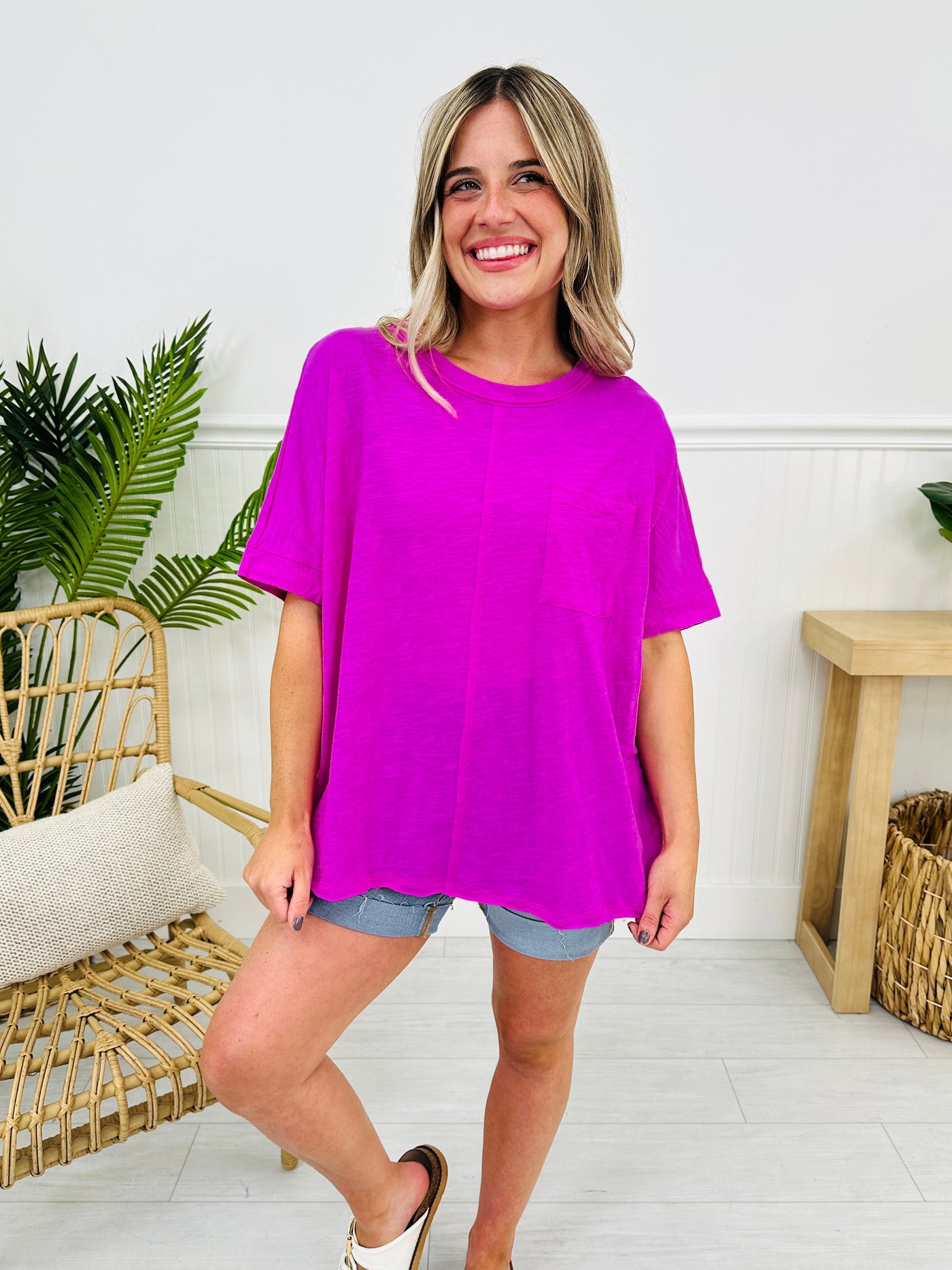 Beautifully Bold Top- Multiple Colors!