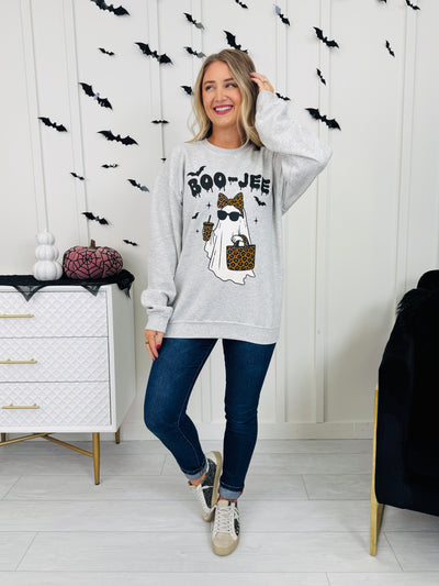 Boo-Jee Graphic Crewneck Sweatshirt-Multiple Colors!