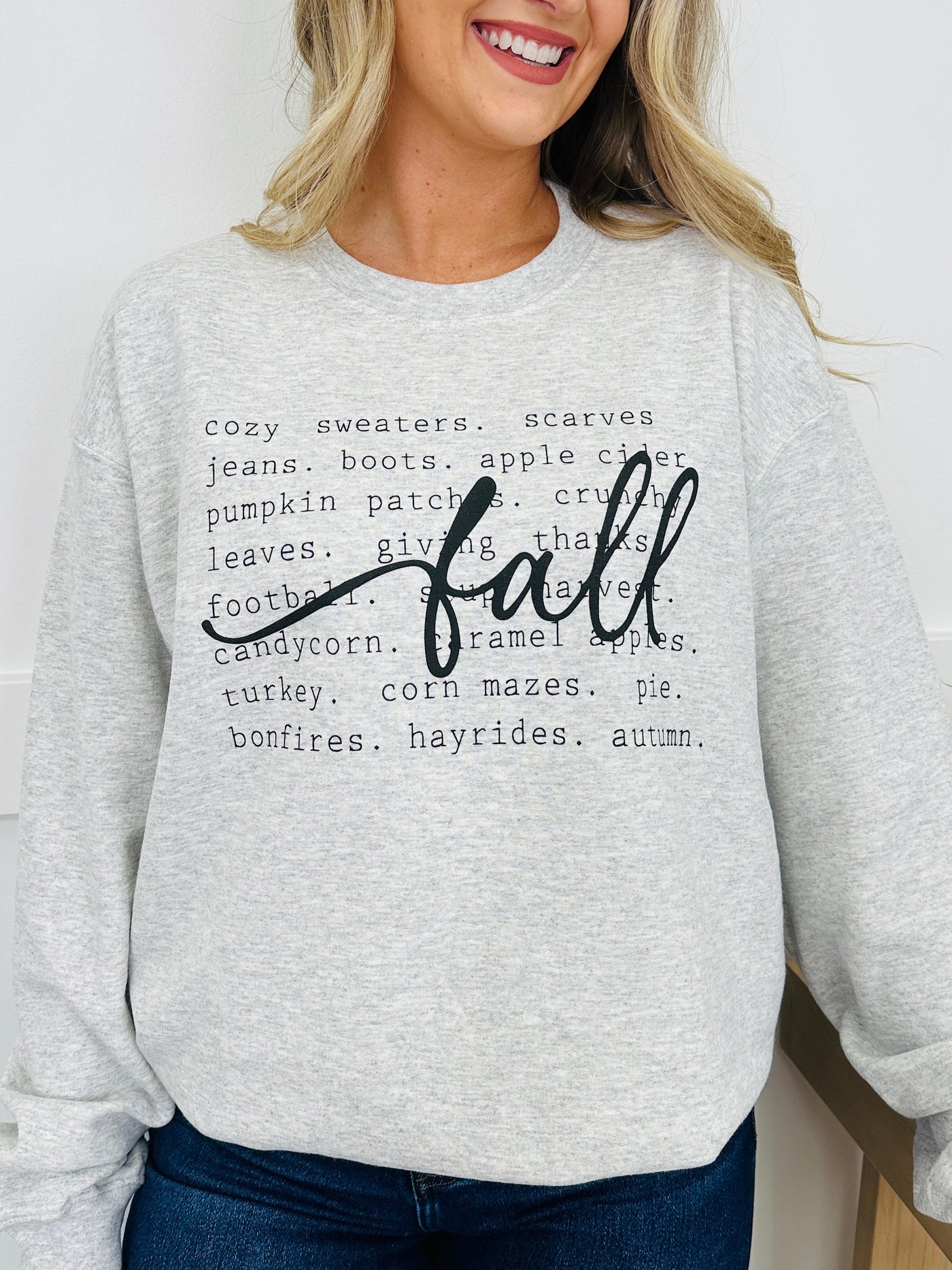 All Things Fall Crewneck Sweatshirt
