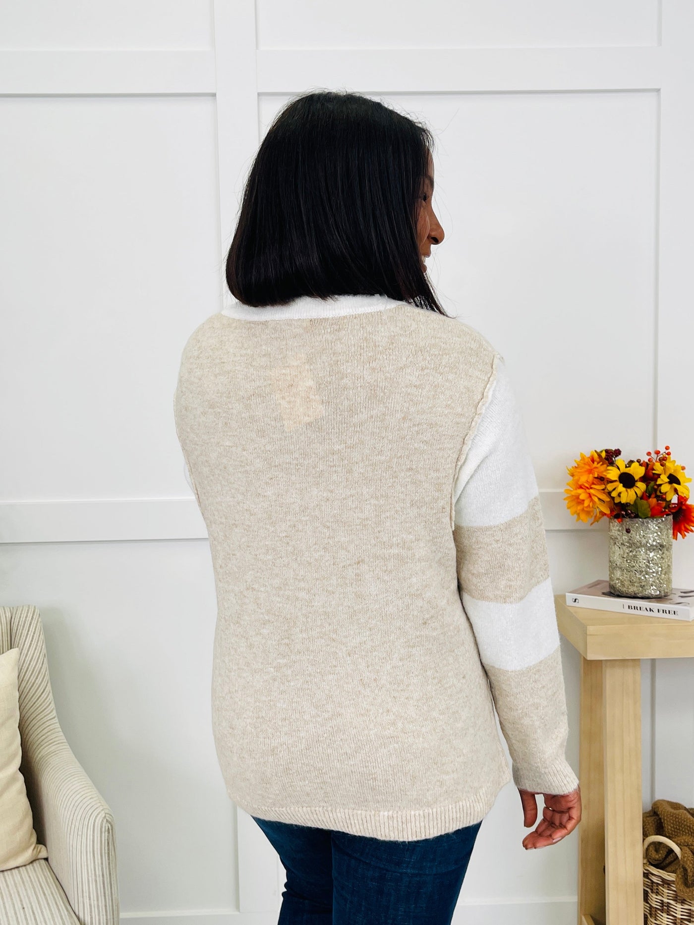 Button By Design Sweater