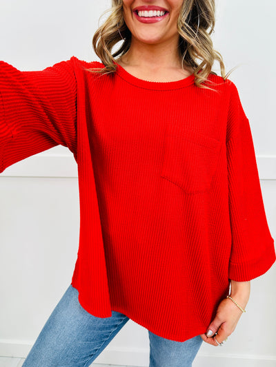 All Day Appeal Top- Multiple Colors!