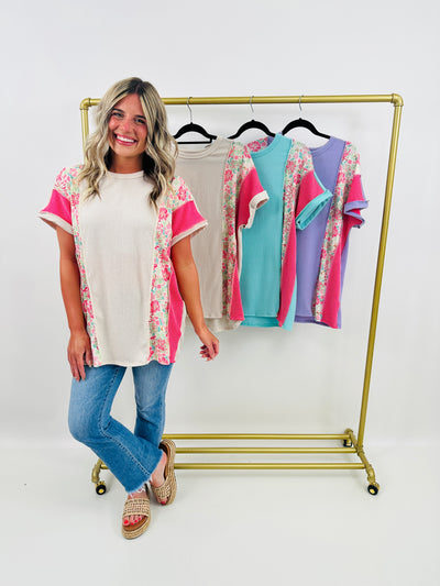 Buy Myself Flowers Top- Multiple Colors!