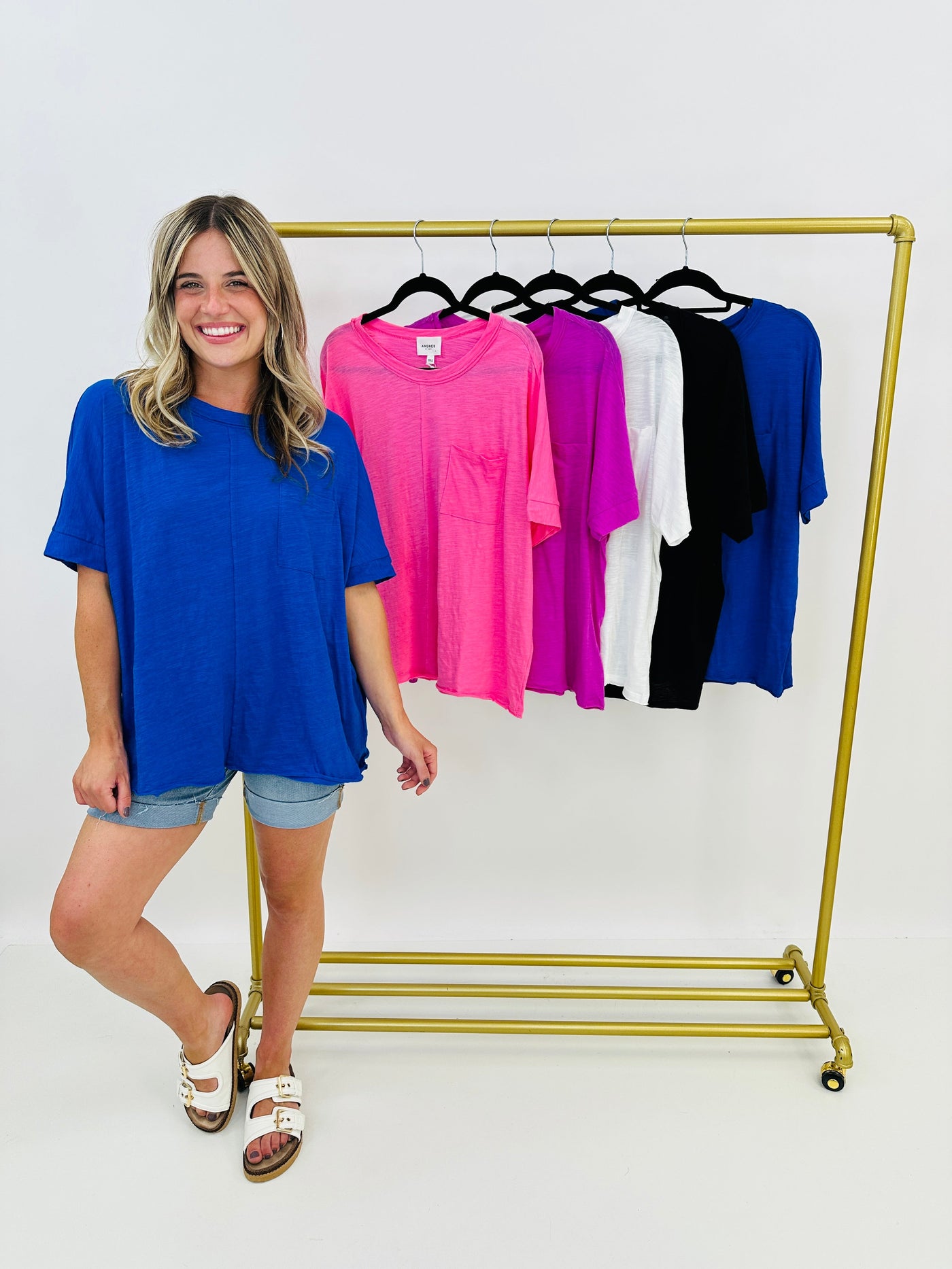 Beautifully Bold Top- Multiple Colors!
