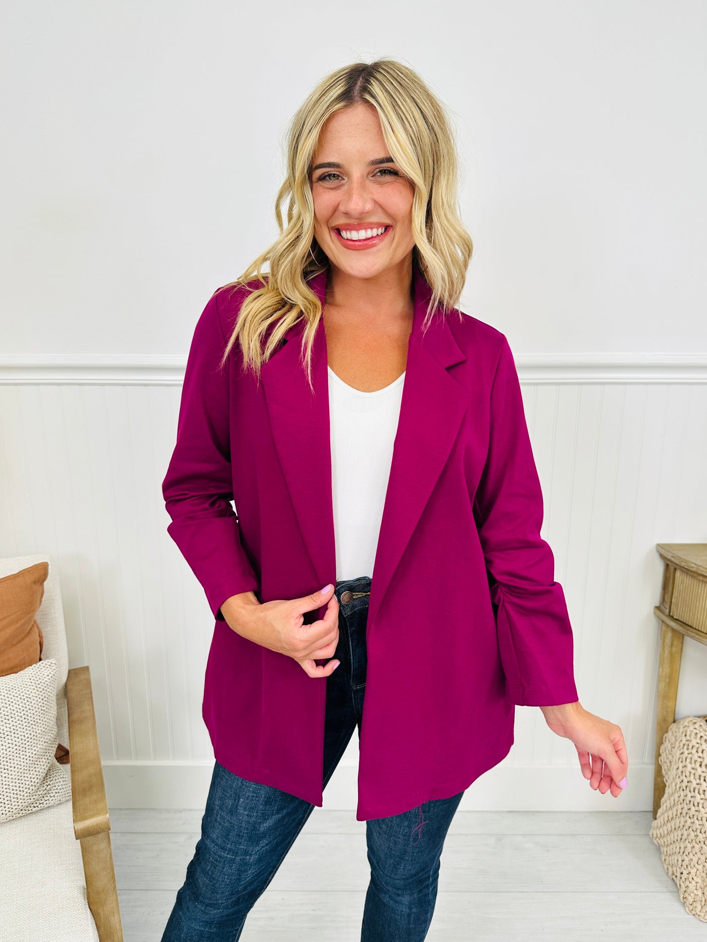 Best Selling Boss Lady Magic Blazer- Multiple Colors!