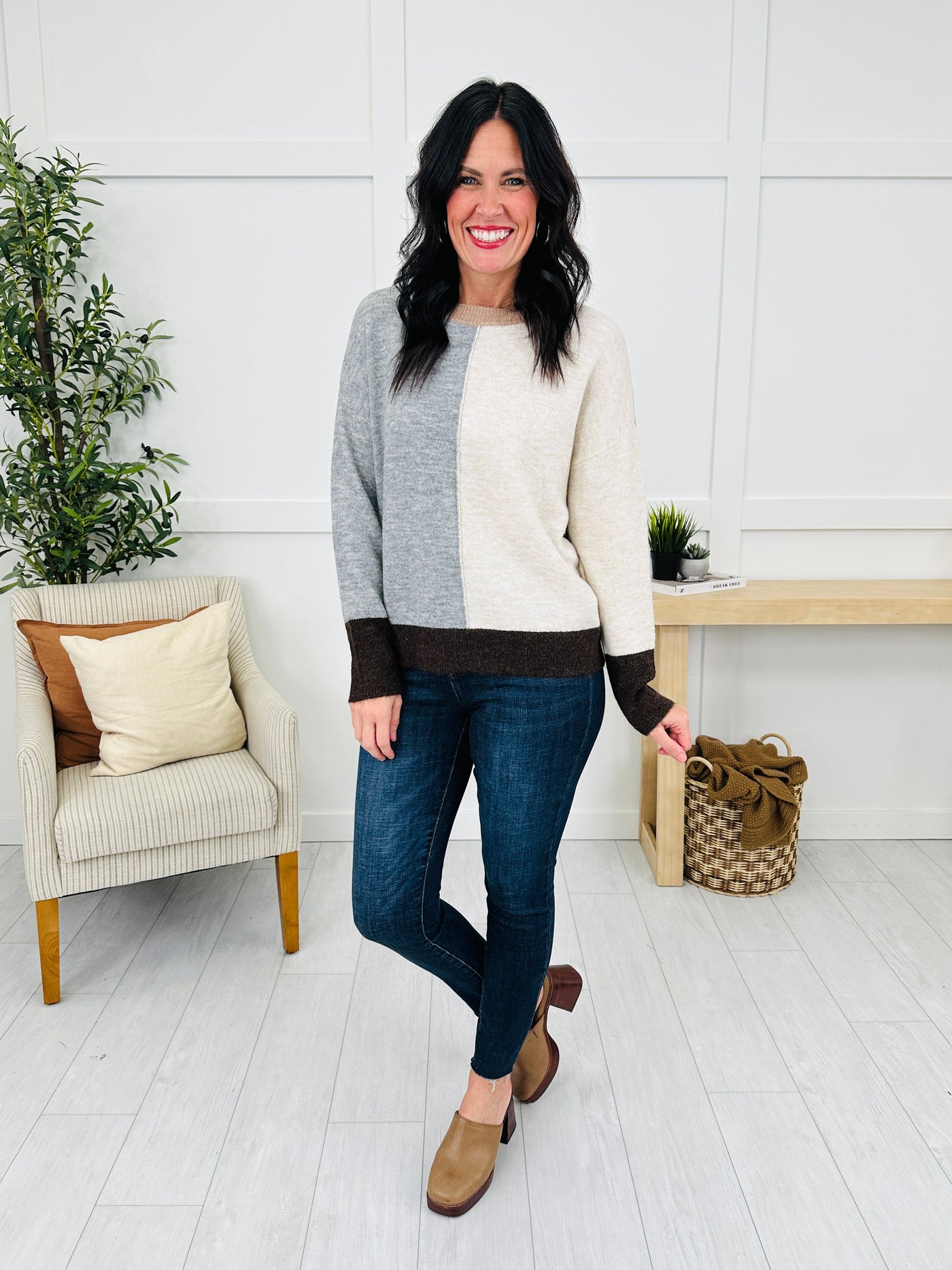 Block And Bold Sweater