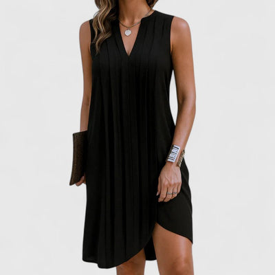 Clarhild™ | Elegant Flattering Dress with V-Neck