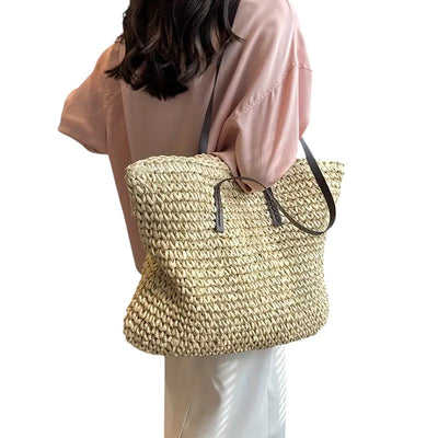 Olivia - Woven Tote Bag