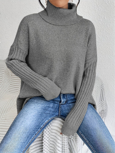 Isla - Oversized Turtleneck Sweater