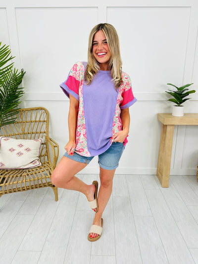 Buy Myself Flowers Top- Multiple Colors!