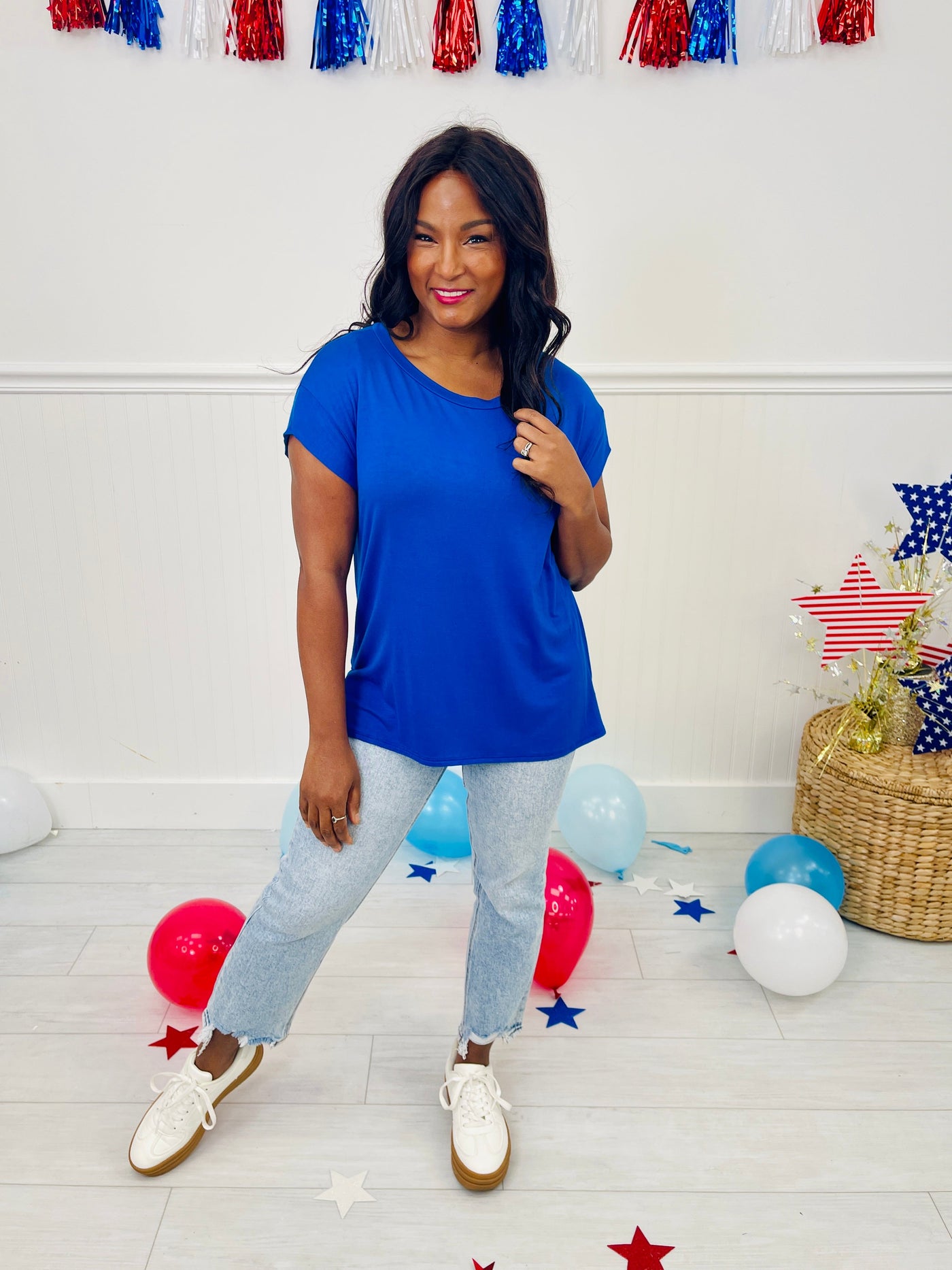 Bold And Beautiful Top- Multiple Colors!