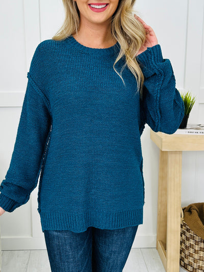 Catch Your Calm Sweater- Multiple Colors!