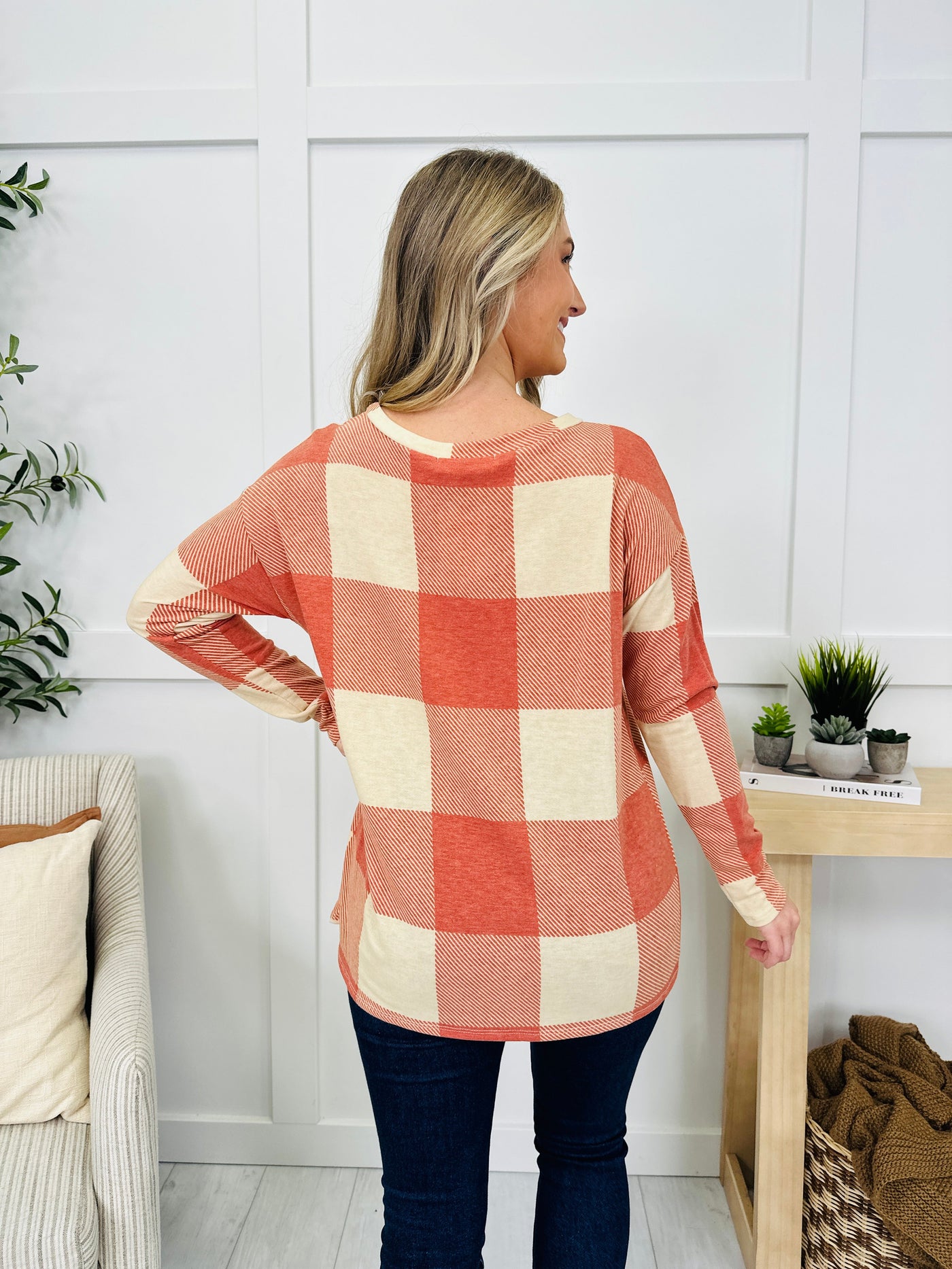 Charmed And Checked Sweater