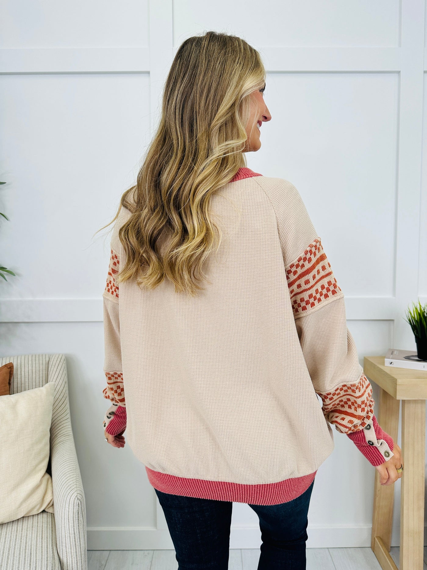 Buttoned Up Memories Pullover