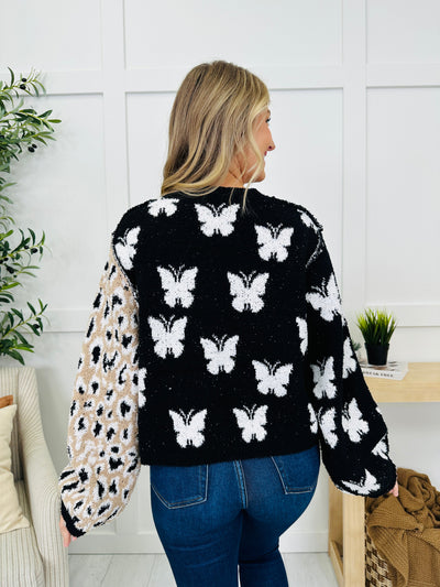 All Mixed Up Sweater in Black Multi