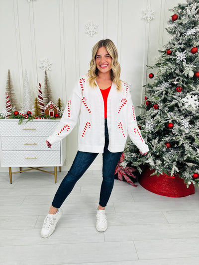 Candy Cane Lane Cardigan