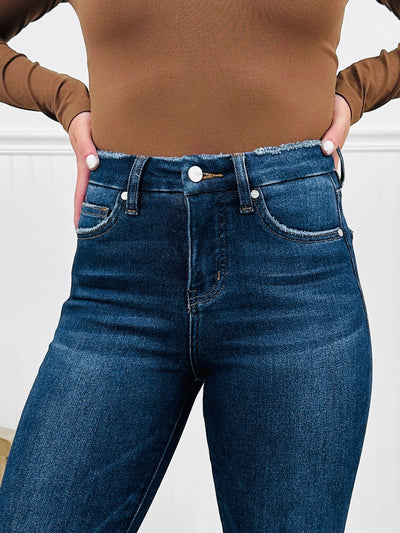 All In The Details Tummy Control Cuffed Skinny Jeans
