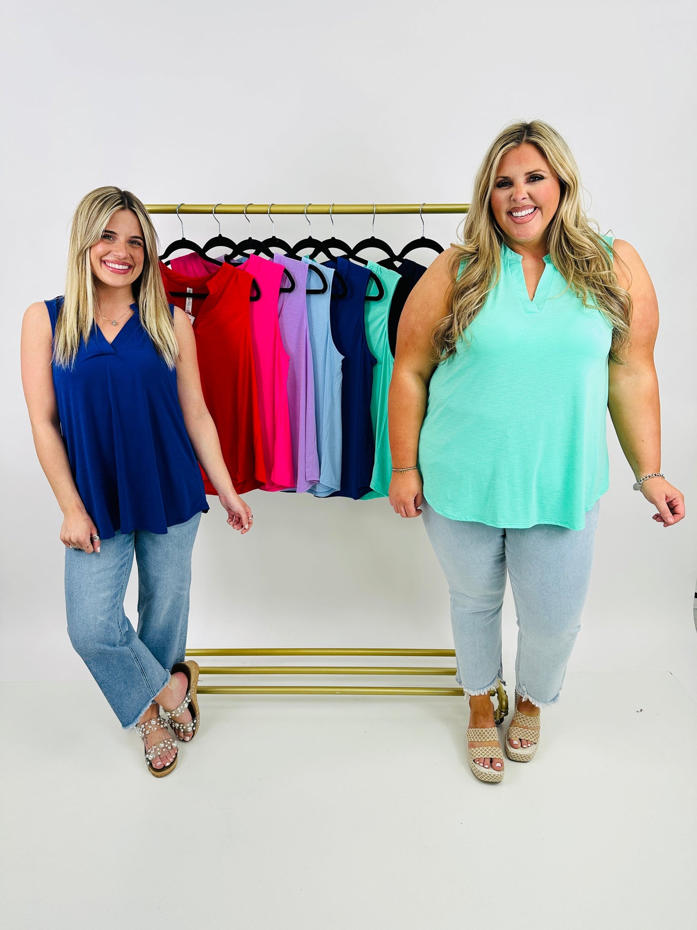 Beat The Heat Tank Top- Multiple Colors!