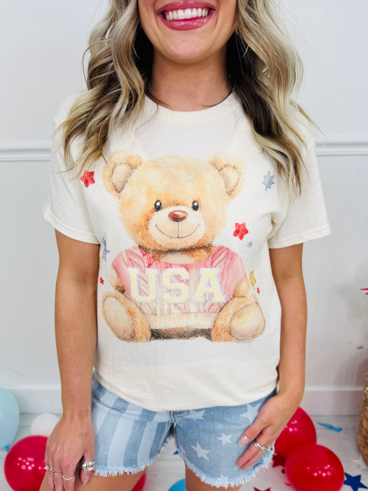 Bear Nation USA Graphic Tee