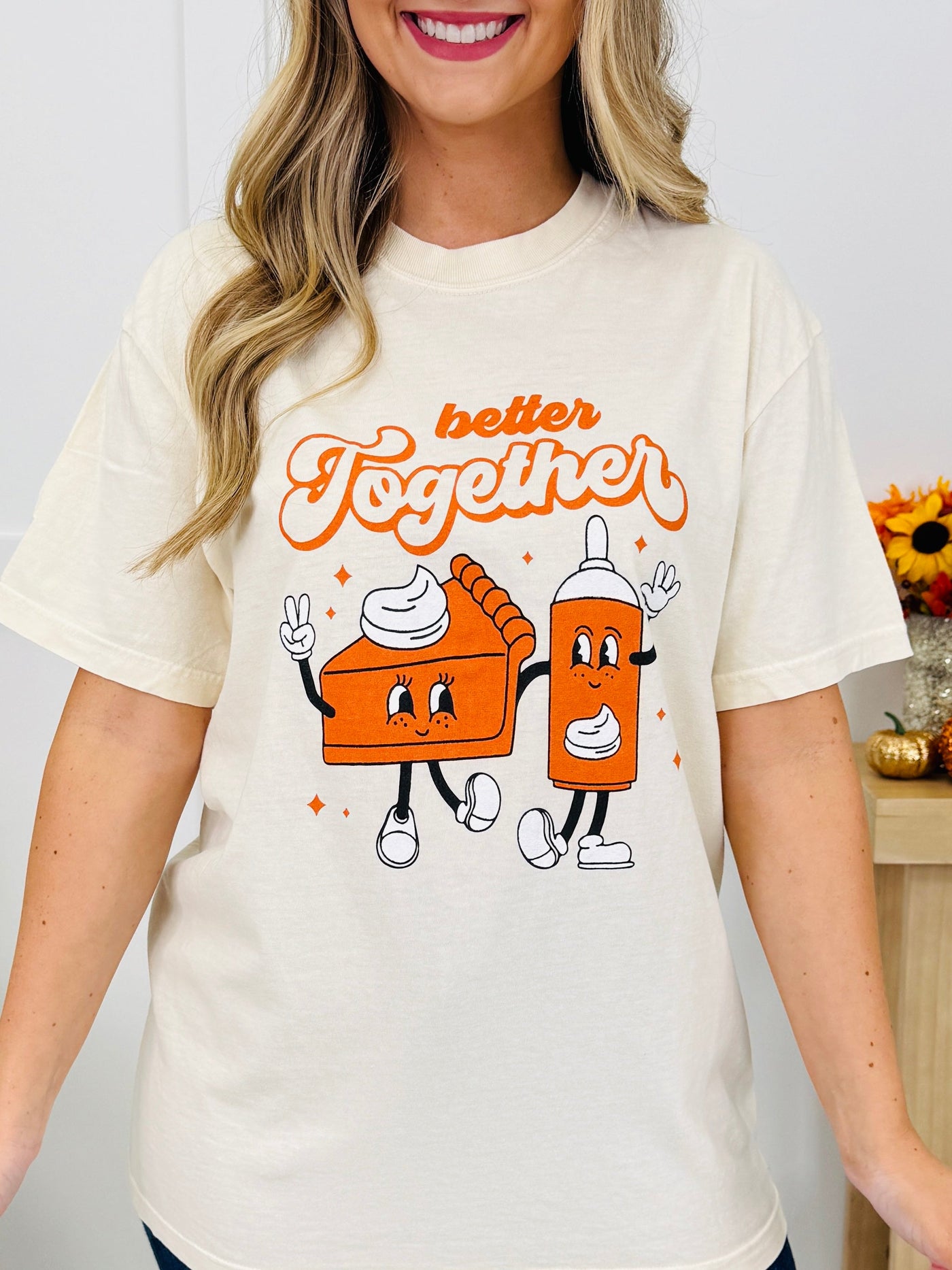 Better Together Like Whip and Pie Graphic Tee
