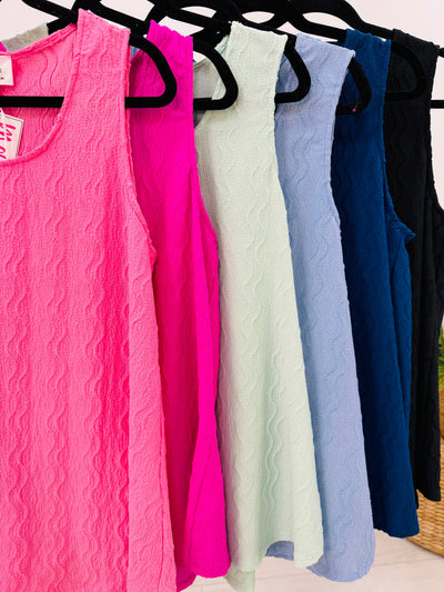 Catch The Current Tank Top- Multiple Colors!