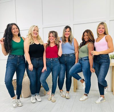 Best Selling Reversible Shapewear Tank Top- Multiple Colors!