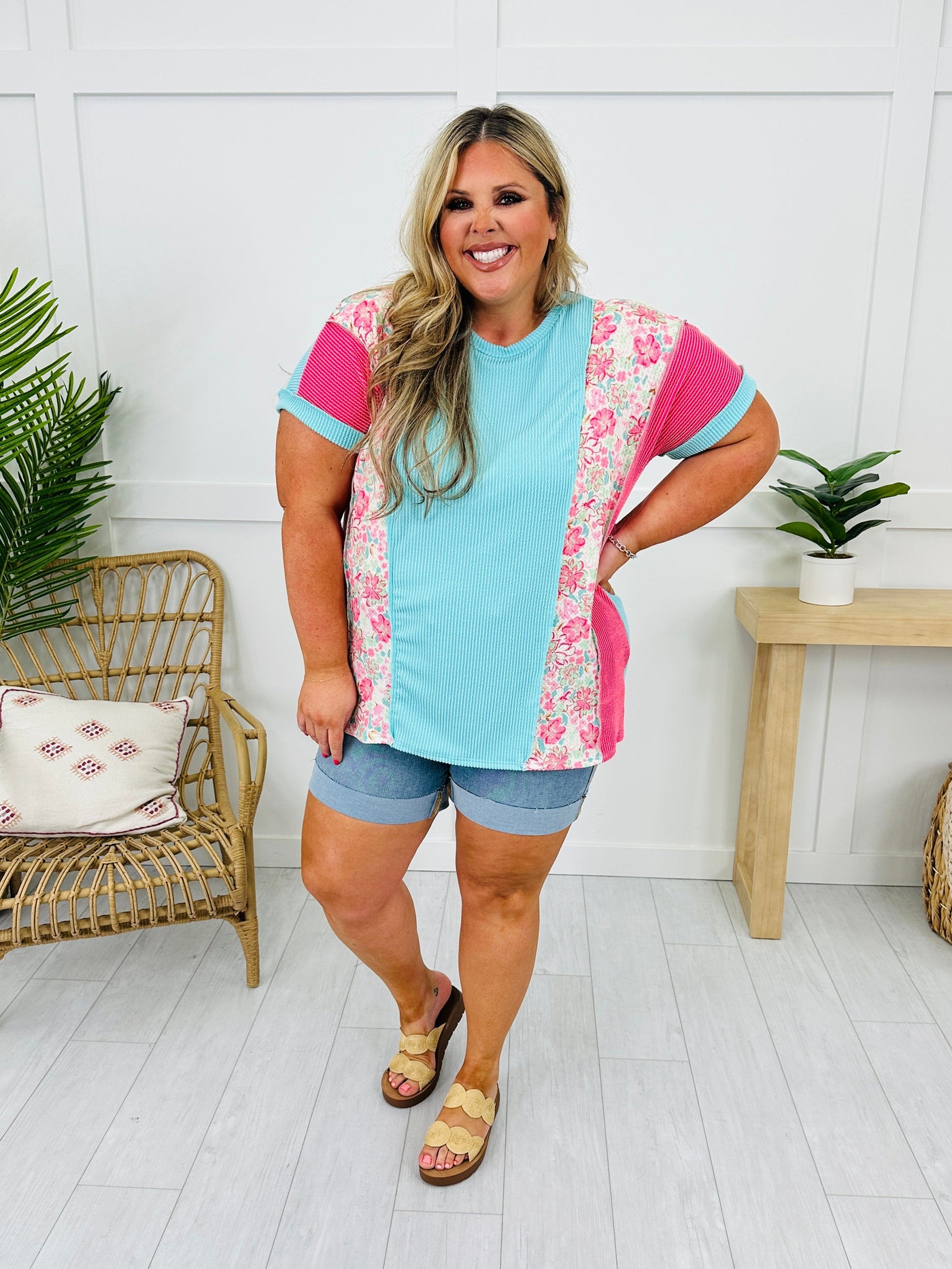 Buy Myself Flowers Top- Multiple Colors!